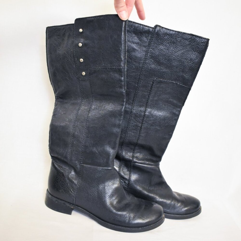 Nine West black knee high boots